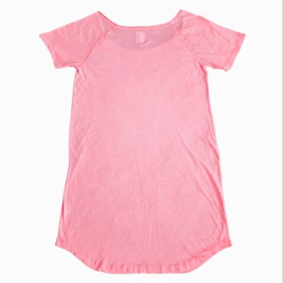 Pink by Victoria's Secret Women's Coral Sleepwear Comfort Pajama Tee Size XS - Picture 5 of 14